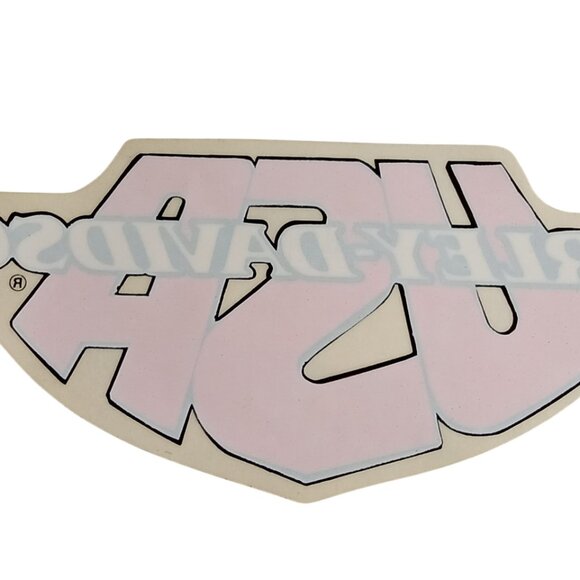 Vintage Harley Davidson USA Motorcycle Decal Biker Sticker - Picture 9 of 11